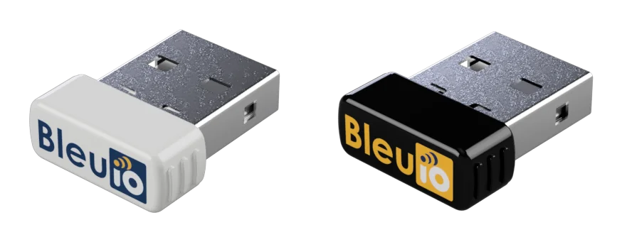 BleuIO Standard dongles, white and black